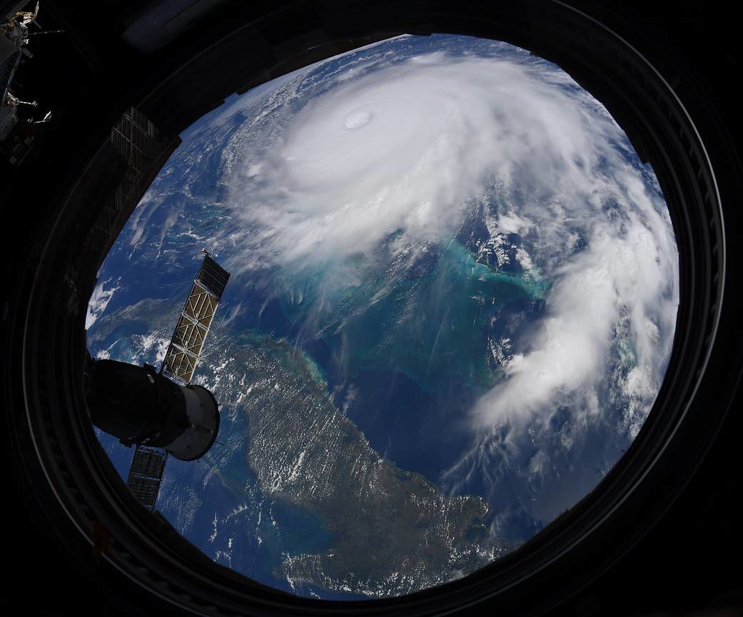 Hurricane Dorian from the International Space Station